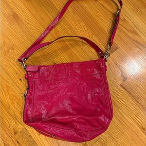 Coach Vibrant Pink Shoulder Bag